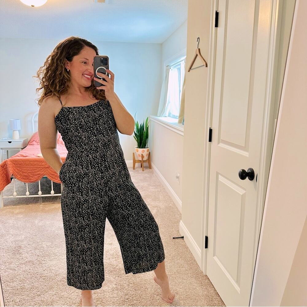 Anthropologie Hutch Black Jumpsuit One Piece 10